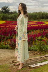 The Secret Garden Hemline By Mushq Unstitched 3 Piece Summer Collection'2025-04-A-Starlit Lilies