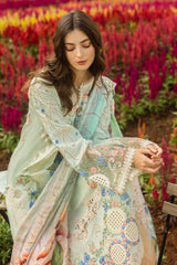 The Secret Garden Hemline By Mushq Unstitched 3 Piece Summer Collection'2025-04-A-Starlit Lilies