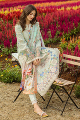 The Secret Garden Hemline By Mushq Unstitched 3 Piece Summer Collection'2025-04-A-Starlit Lilies