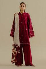 COCO By Zara Shah Jahan Unstitched 3 Piece Lawn Drop 2 Collection'2025-04-B-Yana