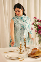 Festive Edit By Sahar Unstitched 3 Piece Jacquard Collection-04-Crystal Sky