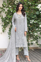 Mushq By Azmeerah Stitched 3 Piece Luxury Chiffon Pret Collection-04-Lukewarm