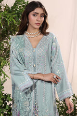Irha By Guzel Stitched 3 Piece Luxury Cotton Suit-04-Suhana