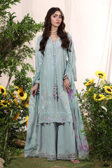 Irha By Guzel Stitched 3 Piece Luxury Cotton Suit-04-Suhana