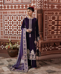 Mazil Stitched 3 Piece Formals Suit-Saaz