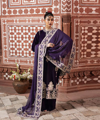Mazil Stitched 3 Piece Formals Suit-Saaz