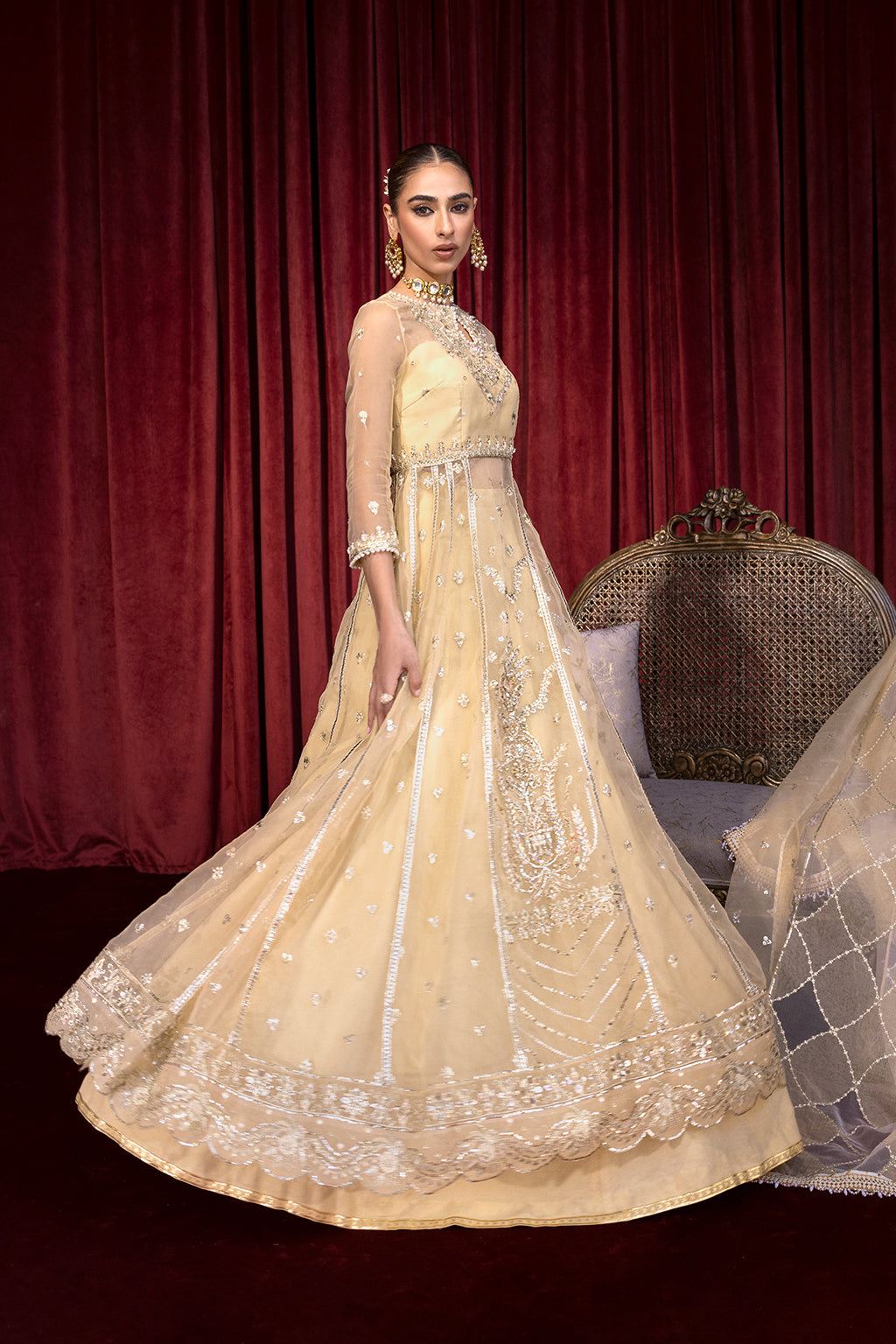 Zarposh Unstitched 3 Piece Formals Collection-JANAN