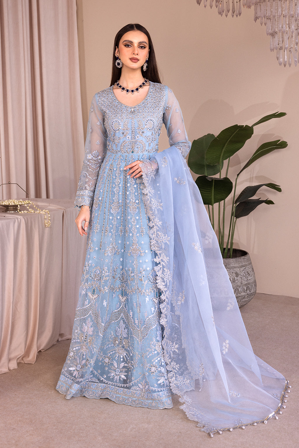 Emaan Adeel RM-03 Blue Lagoon