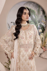 Aaraish By Diara Couture Stitched 3 Piece Formals Collection'2025 HAYA-SF-15-Off White