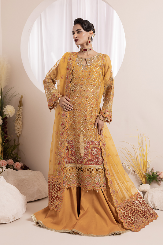 Aaraish By Diara Couture Stitched 3 Piece Formals Collection'2025-ZAFIA - US-646