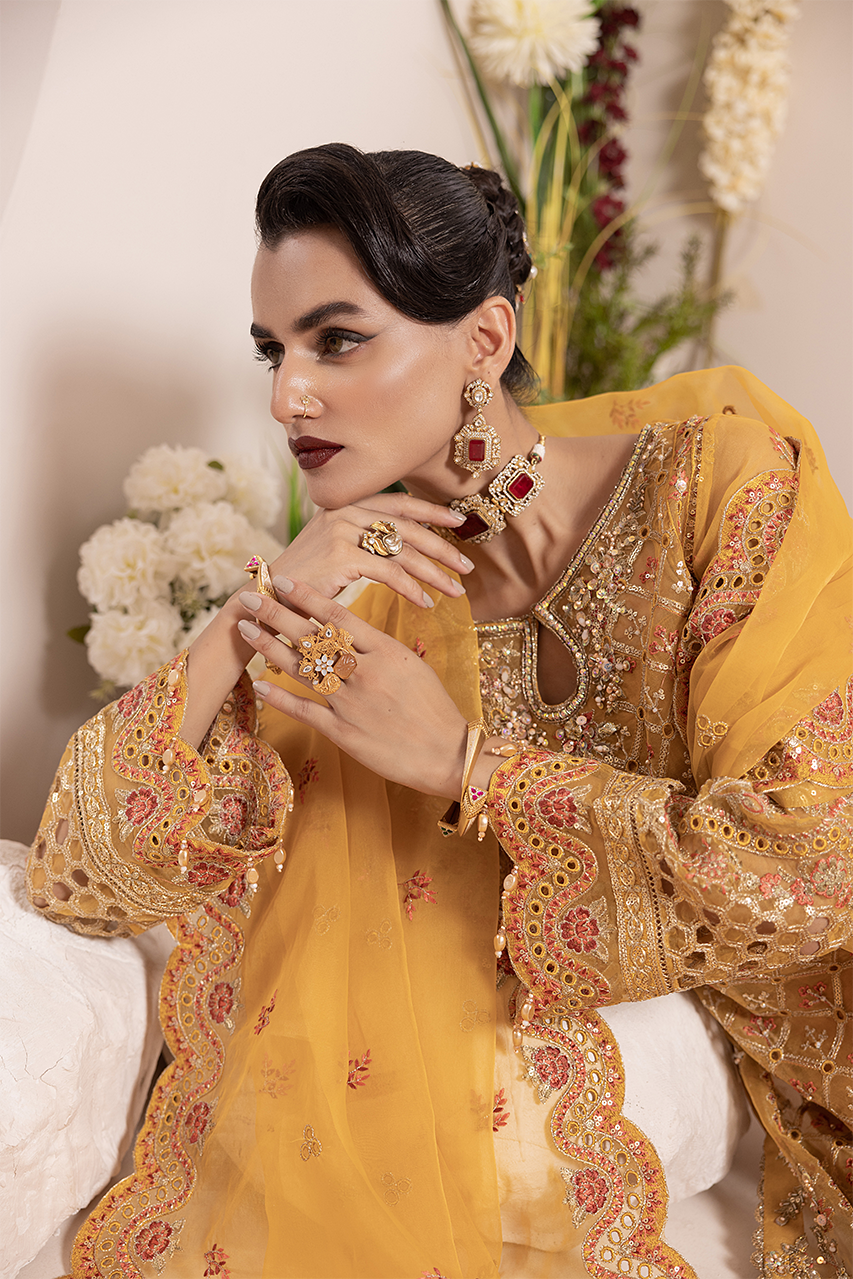 Aaraish By Diara Couture Stitched 3 Piece Formals Collection'2025-ZAFIA - US-646