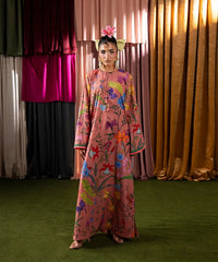 Print Therapy By Mazil Stitched Kaftan Collection'2026-Peony