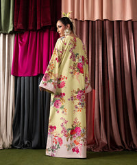 Print Therapy By Mazil Stitched Kaftan Collection'2026-Marigold