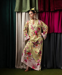 Print Therapy By Mazil Stitched Kaftan Collection'2026-Marigold