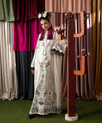 Print Therapy By Mazil Stitched Kaftan Collection'2026-Snowdrop