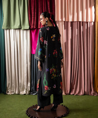 Print Therapy By Mazil Stitched 2 Piece Collection'2026-Black Iris