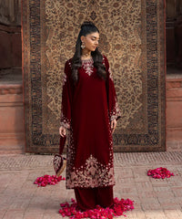 Makhmal By Mazil Stitched 2 Piece Formals Suit-Radha