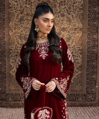 Makhmal By Mazil Stitched 2 Piece Formals Suit-Radha