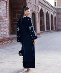Makhmal By Mazil Stitched 3 Piece Formals Suit-Maisu