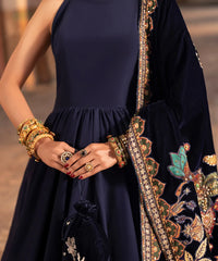 Makhmal By Mazil Stitched 3 Piece Formals Suit-Mashal Pishwas
