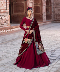 Makhmal By Mazil Shawl Collection'2026-Lotus