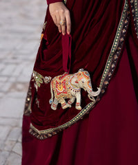 Makhmal By Mazil Shawl Collection'2026-Lotus