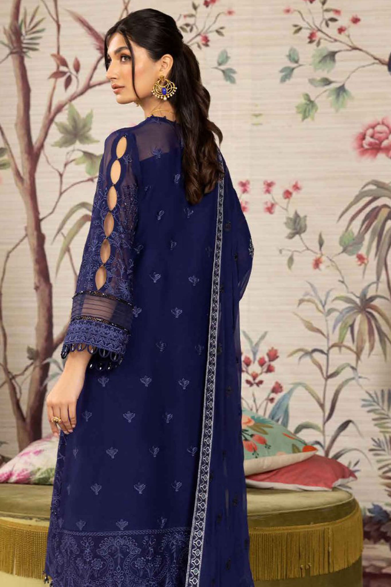Dhaagay by Alizeh Unstitched 3 Piece Chiffon Vol-02 Collection'2023-04-Sibel