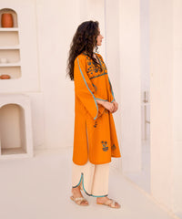Dastoor By Kross Kulture Stitched 2Pc - Cotton Emb Suit