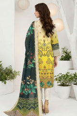 Isla By Dor Stitched 3 Piece Emb Lawn Collection'2026-S26-VI-04