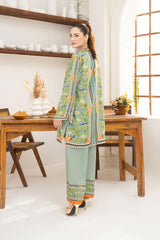 Panache Apparel-Stitched Summer Suit-Ocean Mist