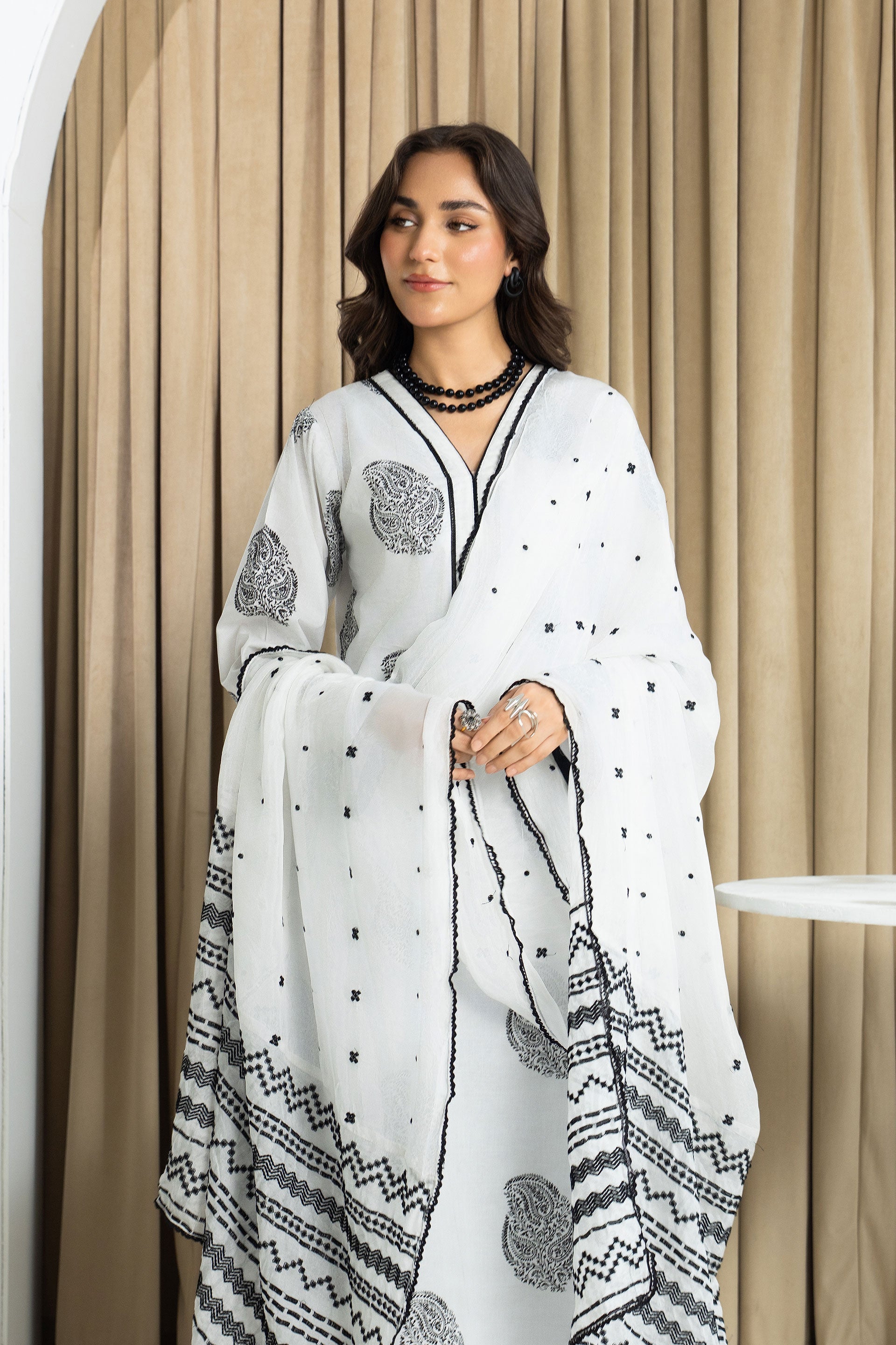 Mannat Clothing Stitched Spring Edit-Shadow