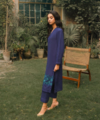 Rozmara By Kross Kulture Stitched 2PC - Khaddar Solid Suit Collection'2025-0001207-XSM-NAV