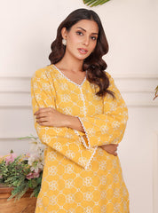 Rangeen Stitched Shirts Jasmine Embroidered Self Jacquard