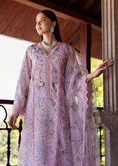 Bloom By Saira Shakira Unstitched 3 Piece Luxury Lawn Collection'2025-05-A-Celestial Breeze