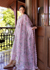 Bloom By Saira Shakira Unstitched 3 Piece Luxury Lawn Collection'2025-05-A-Celestial Breeze