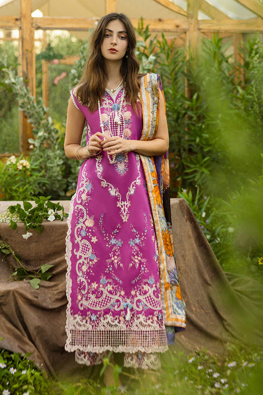 The Secret Garden Hemline By Mushq Unstitched 3 Piece Summer Collection'2025-05-A-Mystic Rose