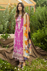 The Secret Garden Hemline By Mushq Unstitched 3 Piece Summer Collection'2025-05-A-Mystic Rose