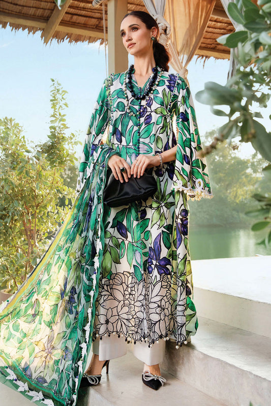 M.Prints By Maria B Unstitched 3 Piece Spring Summer Collection'2025-05-A