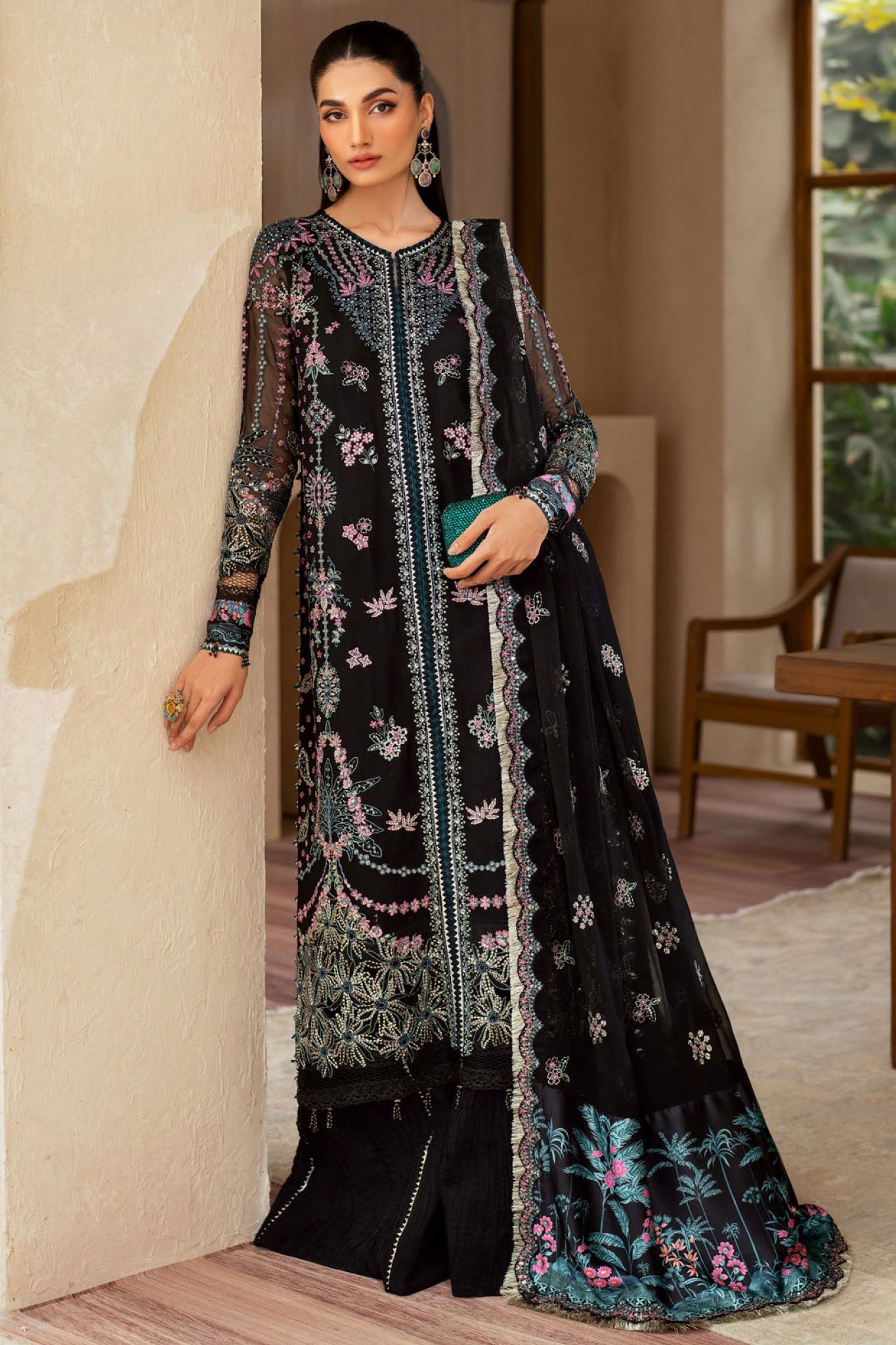 Niran By Xenia Unstitched 3 Piece Luxury Formals Collection-05-Antiha