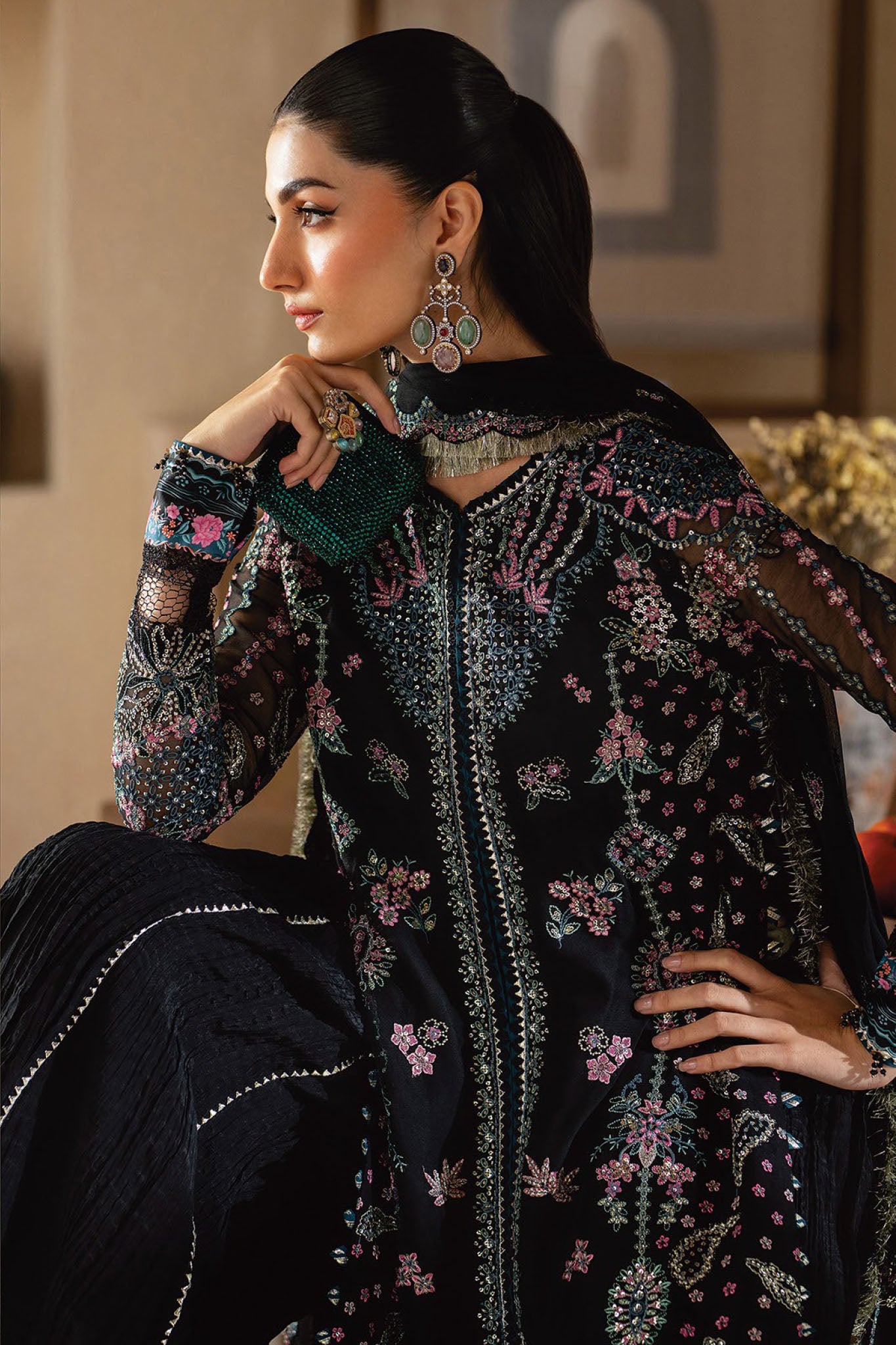 Niran By Xenia Unstitched 3 Piece Luxury Formals Collection-05-Antiha