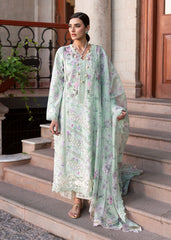 Bloom By Saira Shakira Unstitched 3 Piece Luxury Lawn Collection'2025-05-B-Celestial Breeze