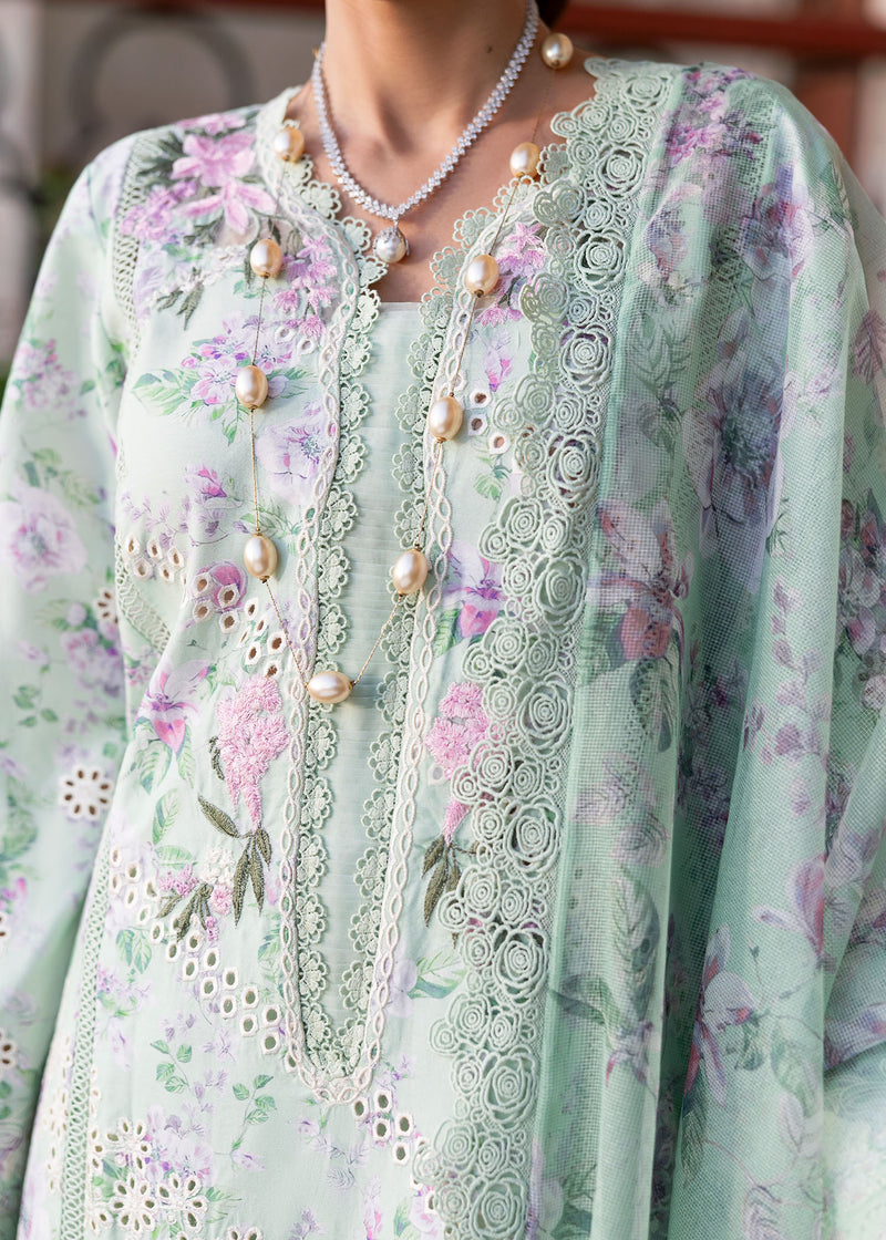 Bloom By Saira Shakira Unstitched 3 Piece Luxury Lawn Collection'2025-05-B-Celestial Breeze