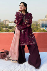 COCO By Zara Shah Jahan Unstitched 3 Piece Lawn Drop 2 Collection'2025-05-B-Sufa