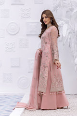 Safeera By Flossie Unstitched 3 Piece Formals Vol-08 Collection'2025-Fuchsia