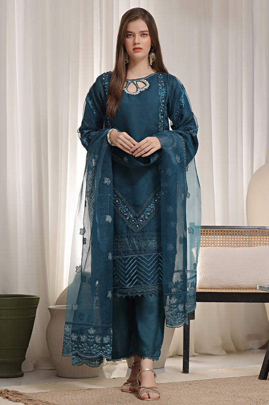 Dhaaga By Guzel Stitched 3 Piece Festive Formals Collection'2024-05-Meena Kari