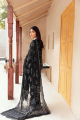 Flossie Unstitched 3 Piece Formals Executive Vol-04 Collection'2025-Phantom (A)