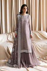 Siraya by Zarif Unstitched 3 Piece Printed Formals Suit-Zr-Sya-05-Sitara