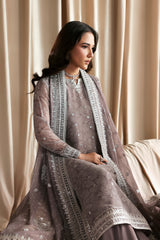 Siraya by Zarif Unstitched 3 Piece Printed Formals Suit-Zr-Sya-05-Sitara