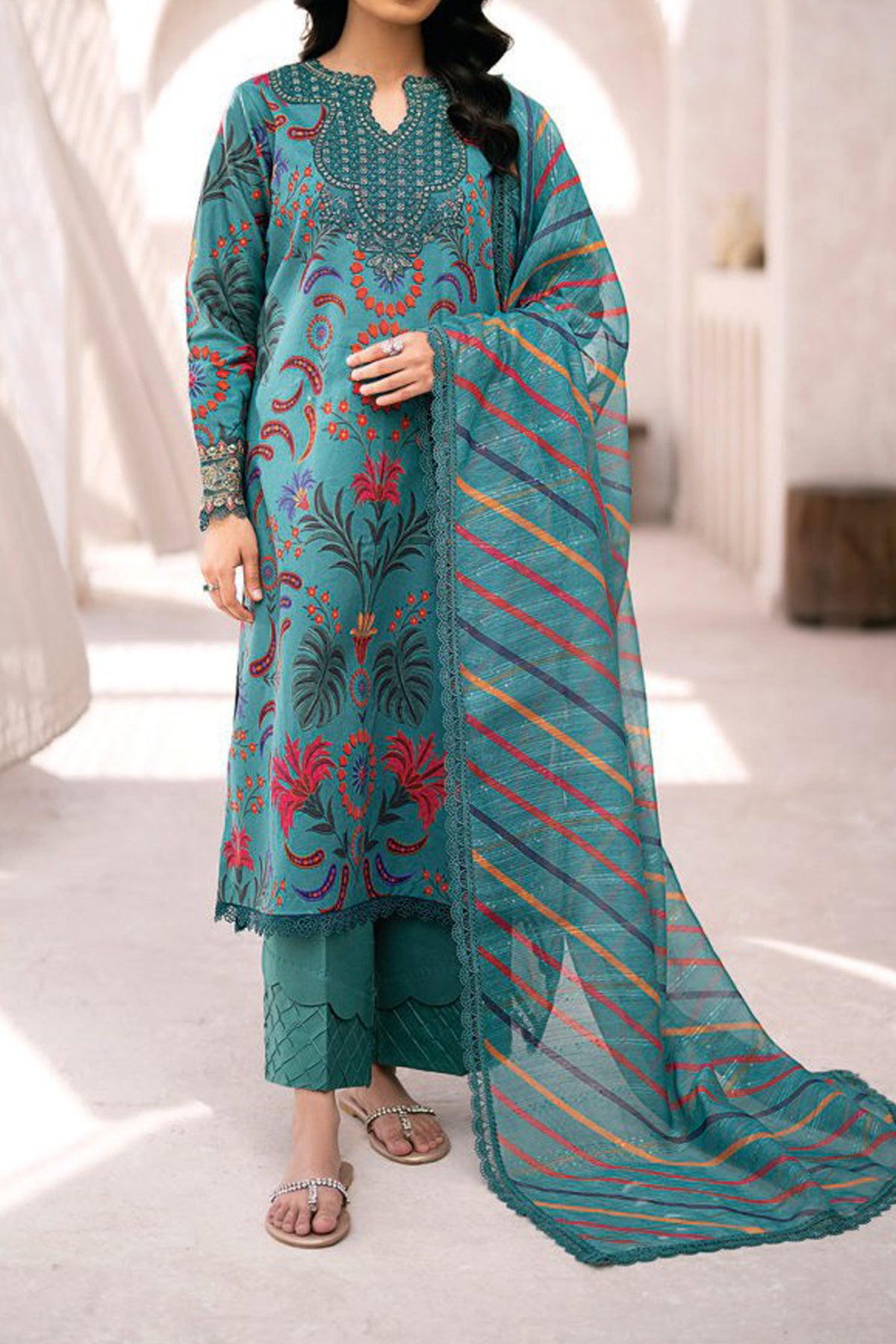 Summer Soiree By Xenia Unstitched 3 Piece Printed Lawn Collection'2024-05-Sorso