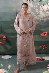 Silvana By Guzel Stitched 3 Piece Luxury Chiffon Collection'2025-05-Zephira